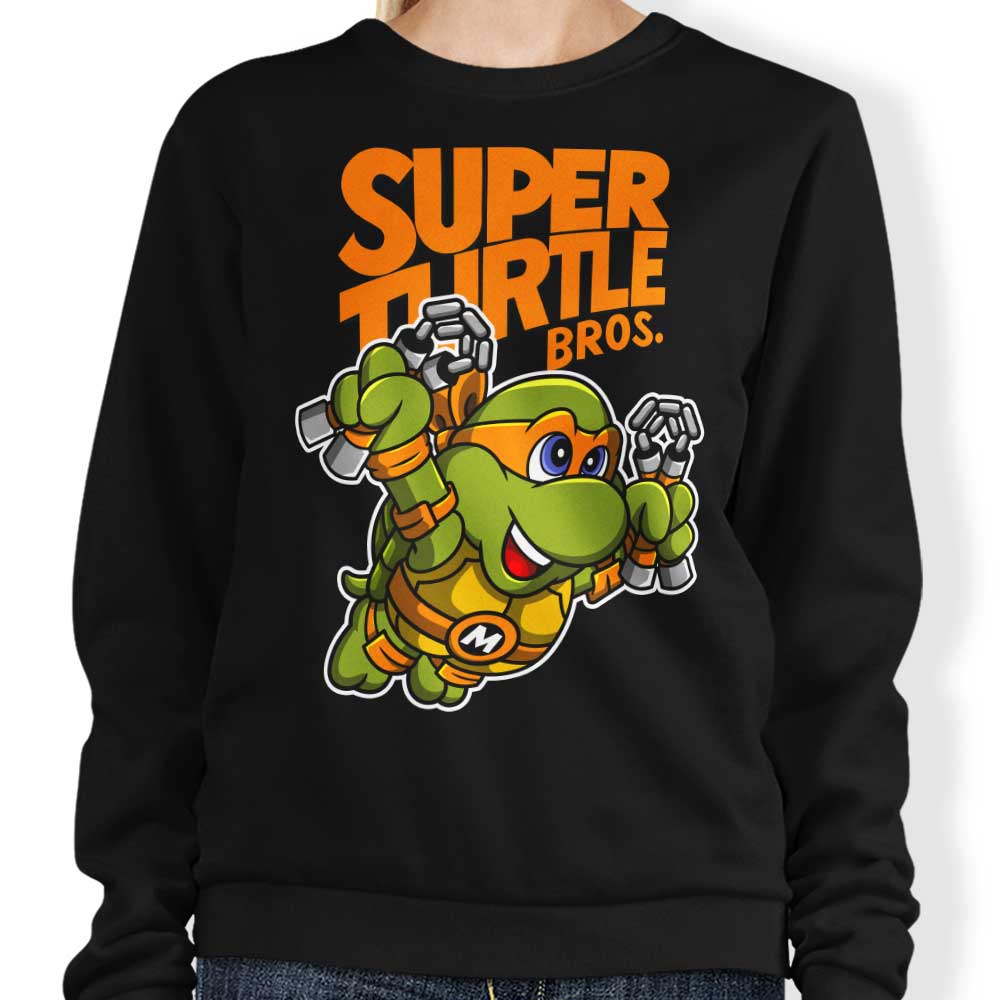 Super Mikey Bros - Adult & Kids T-Shirts, Sweatshirts & Hoodies apparel design preview 1