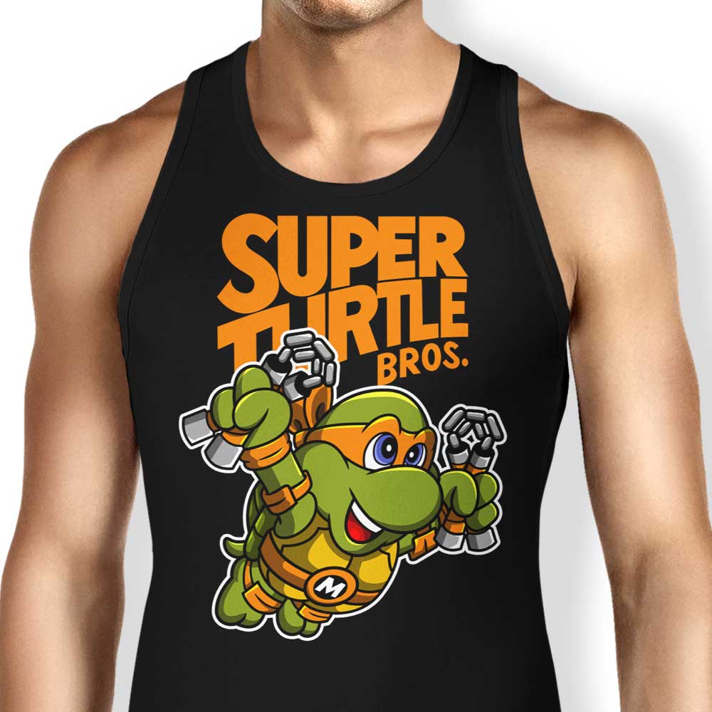 Super Mikey Bros Tank Top - Adult & Kids T-Shirts, Sweatshirts & Hoodies apparel design preview 1