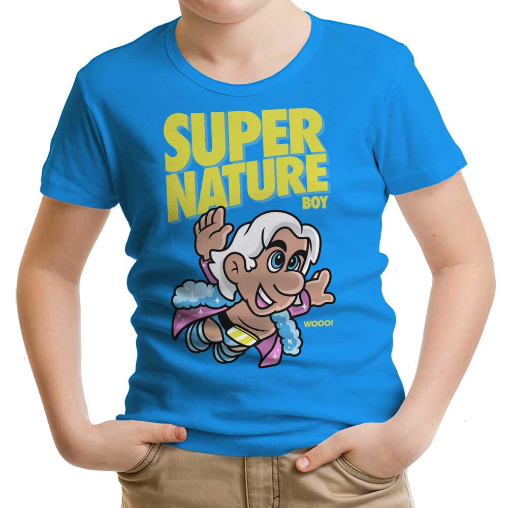 Super Nature Boy Youth Apparel - Adult & Kids T-Shirts, Sweatshirts & Hoodies apparel design preview 1