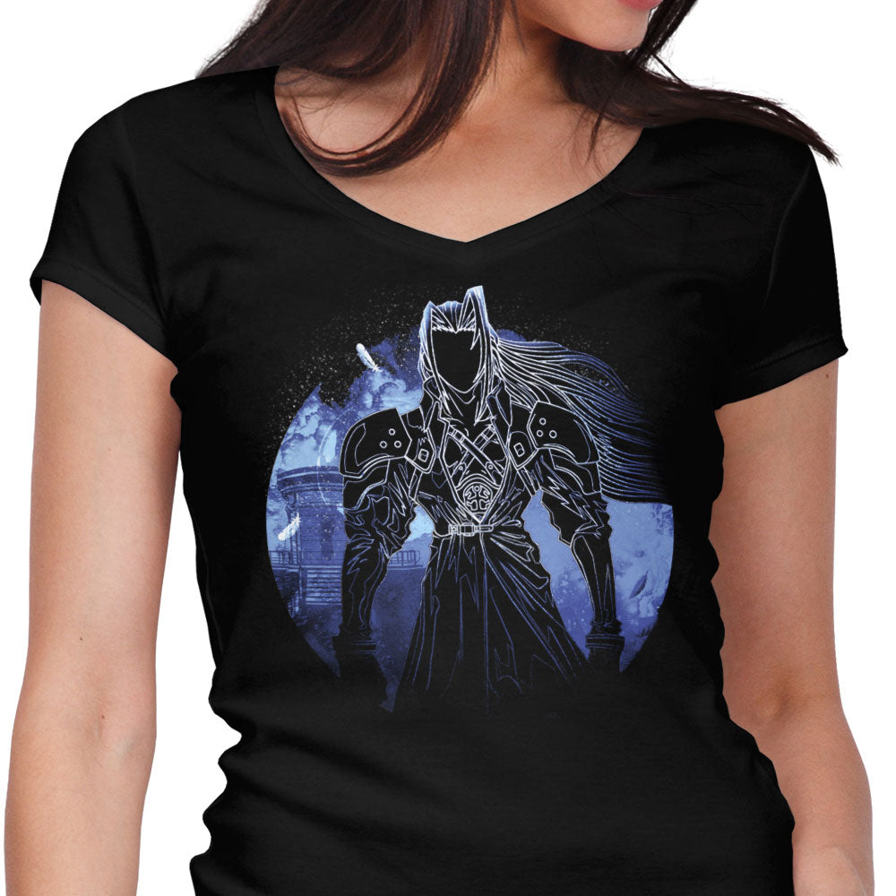Super Nova Orb Women's V-Neck - Adult & Kids T-Shirts, Sweatshirts & Hoodies apparel design preview 1