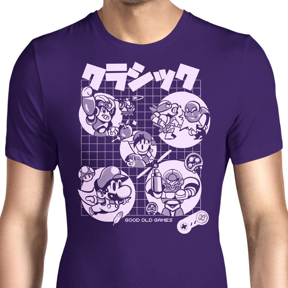 Super Old Games Men's Apparel - Adult & Kids T-Shirts, Sweatshirts & Hoodies apparel design preview 1