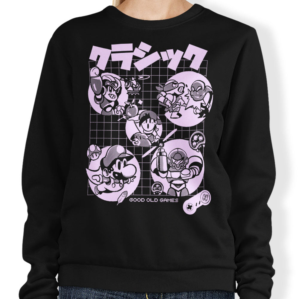 Super Old Games - Adult & Kids T-Shirts, Sweatshirts & Hoodies apparel design preview 1