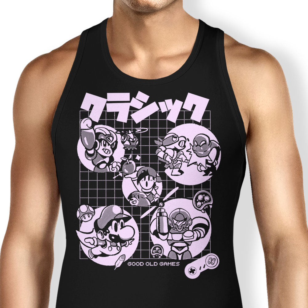 Super Old Games Tank Top - Adult & Kids T-Shirts, Sweatshirts & Hoodies apparel design preview 1