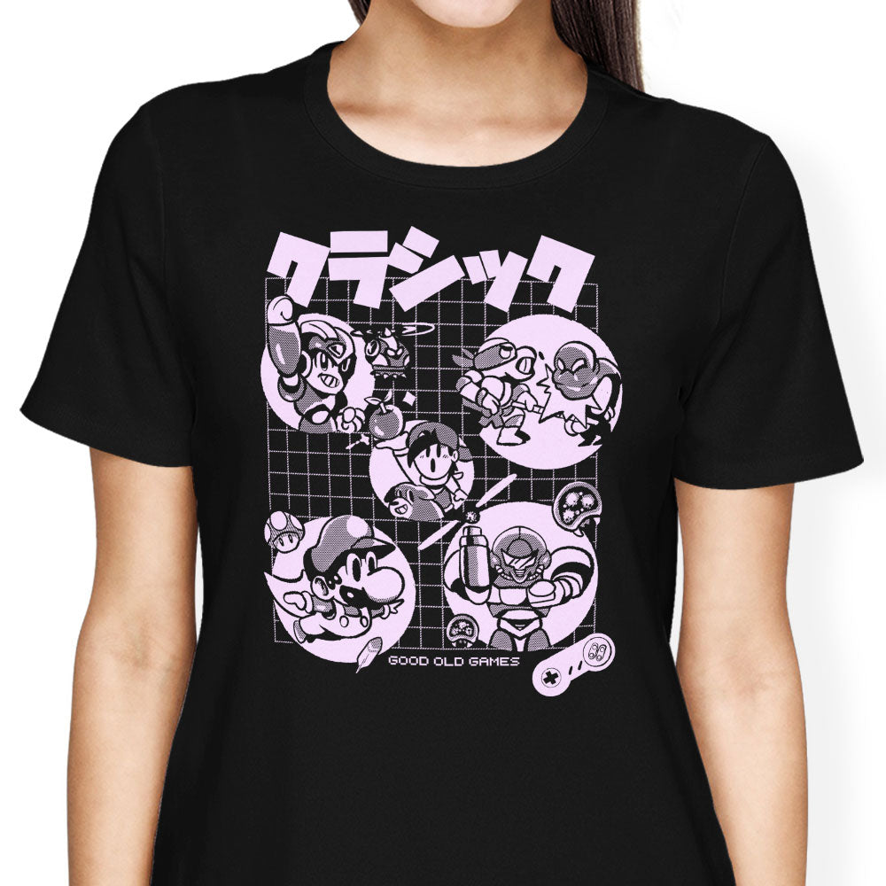 Super Old Games Women's Apparel - Adult & Kids T-Shirts, Sweatshirts & Hoodies apparel design preview 2
