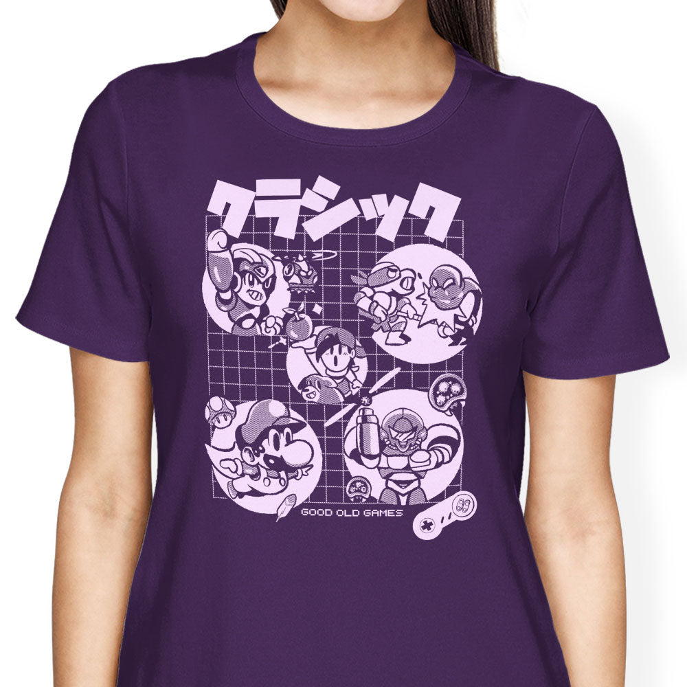 Super Old Games Women's Apparel - Adult & Kids T-Shirts, Sweatshirts & Hoodies apparel design preview 1