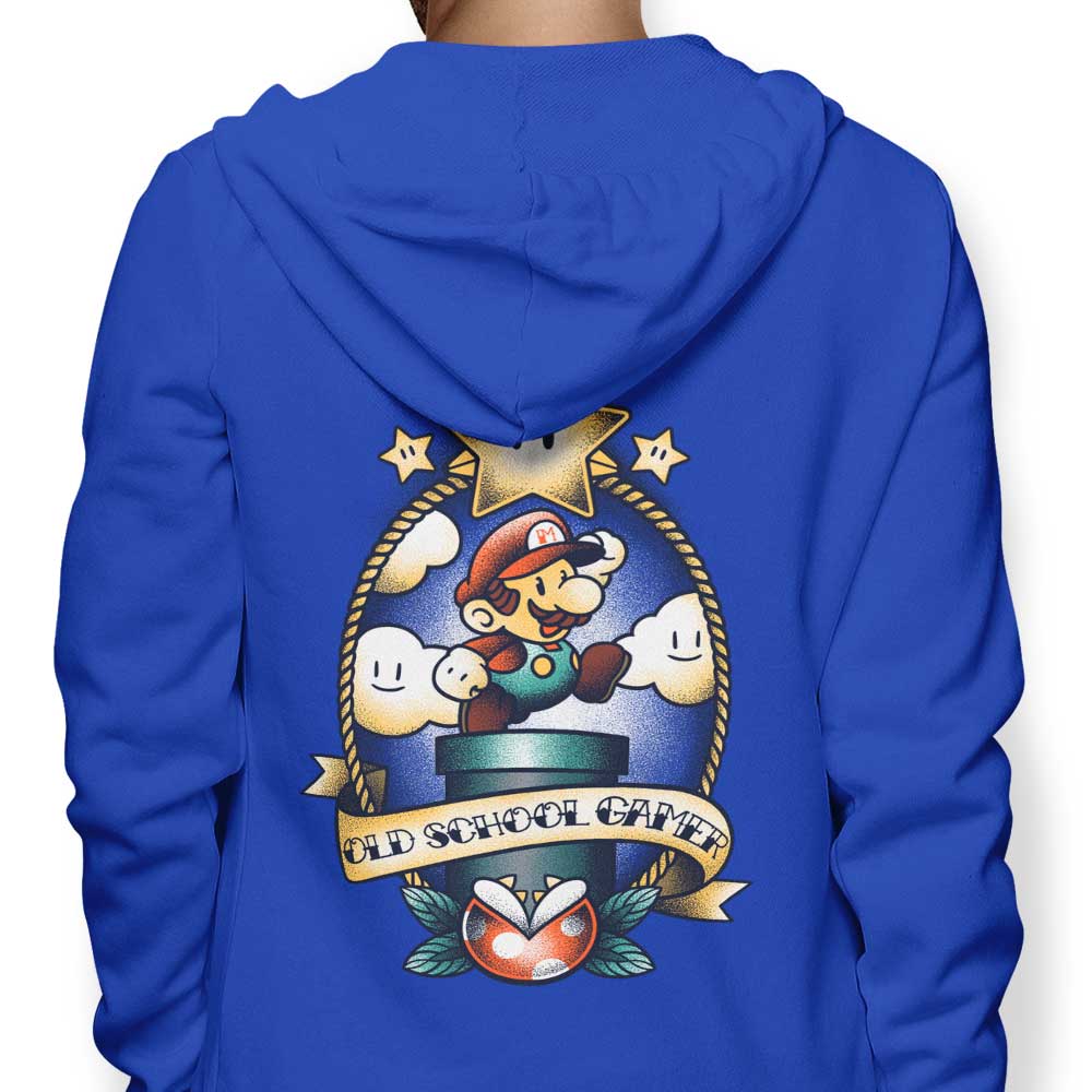 Super Old School Gamer - Adult & Kids T-Shirts, Sweatshirts & Hoodies apparel design preview 1