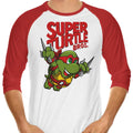 Super Raph Bros 3/4 Sleeve Raglan - Adult & Kids T-Shirts, Sweatshirts & Hoodies apparel design preview 1
