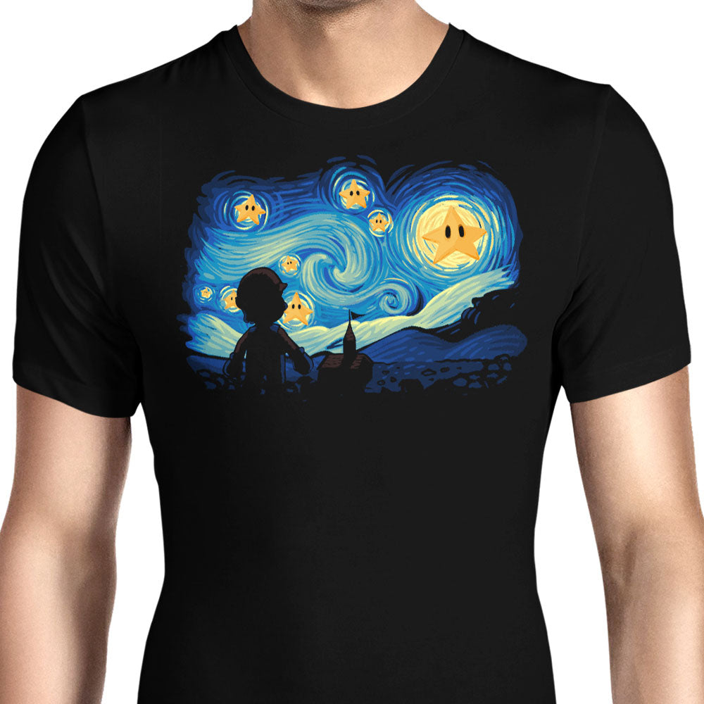 Super Starry Night Men's Apparel - Adult & Kids T-Shirts, Sweatshirts & Hoodies apparel design preview 1