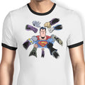 Super Surrounded Ringer - Adult & Kids T-Shirts, Sweatshirts & Hoodies apparel design preview 1