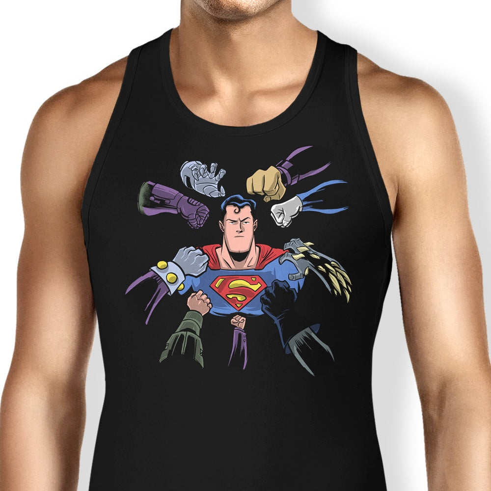 Super Surrounded Tank Top - Adult & Kids T-Shirts, Sweatshirts & Hoodies apparel design preview 1