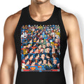 Superhumans vs. Masterminds Tank Top - Adult & Kids T-Shirts, Sweatshirts & Hoodies apparel design preview 1