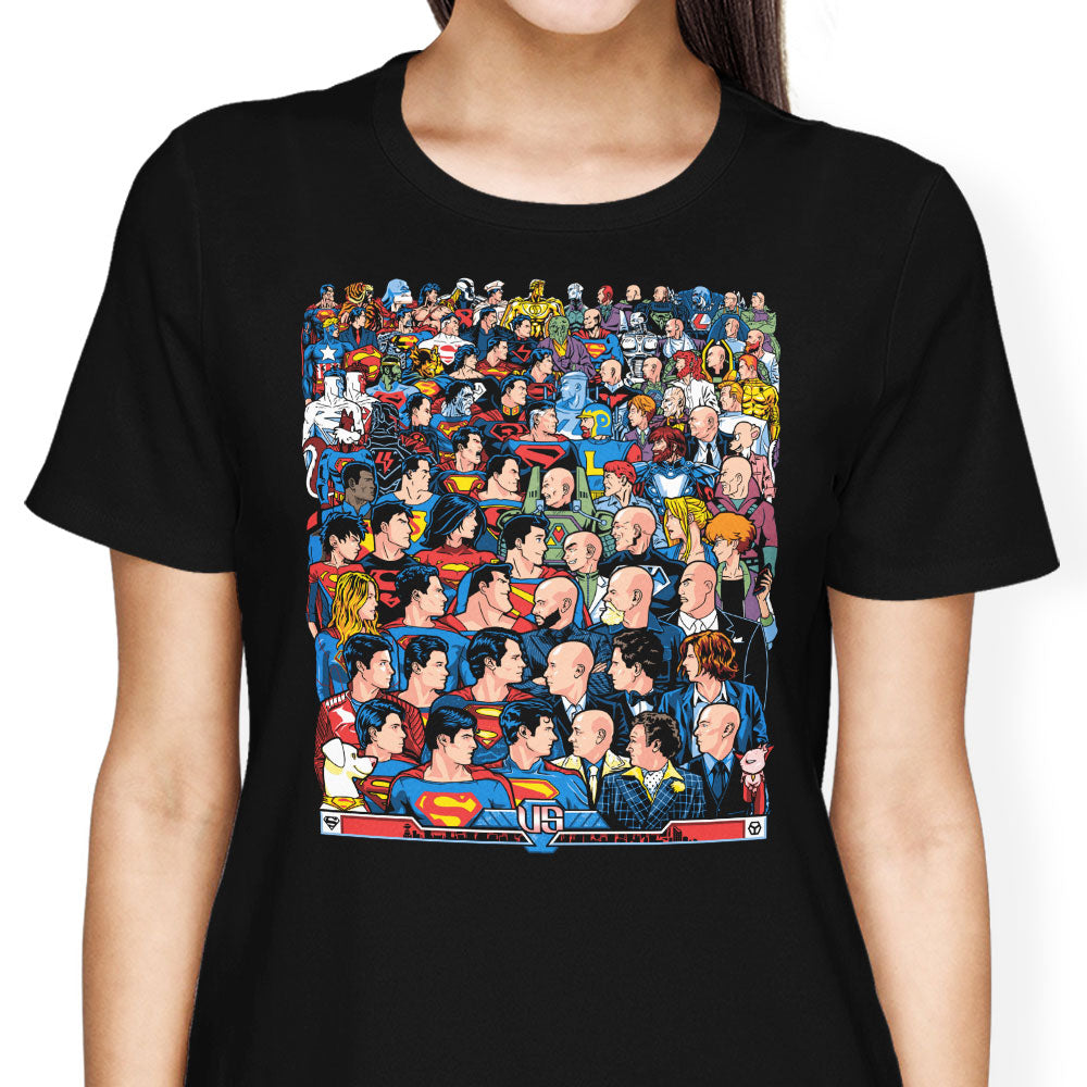 Superhumans vs. Masterminds Women's Apparel - Adult & Kids T-Shirts, Sweatshirts & Hoodies apparel design preview 1