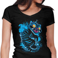 Supernatural Tiger Women's V-Neck - Adult & Kids T-Shirts, Sweatshirts & Hoodies apparel design preview 1