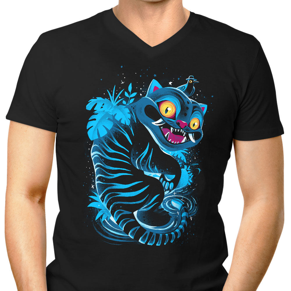 Supernatural Tiger Men's V-Neck - Adult & Kids T-Shirts, Sweatshirts & Hoodies apparel design preview 1