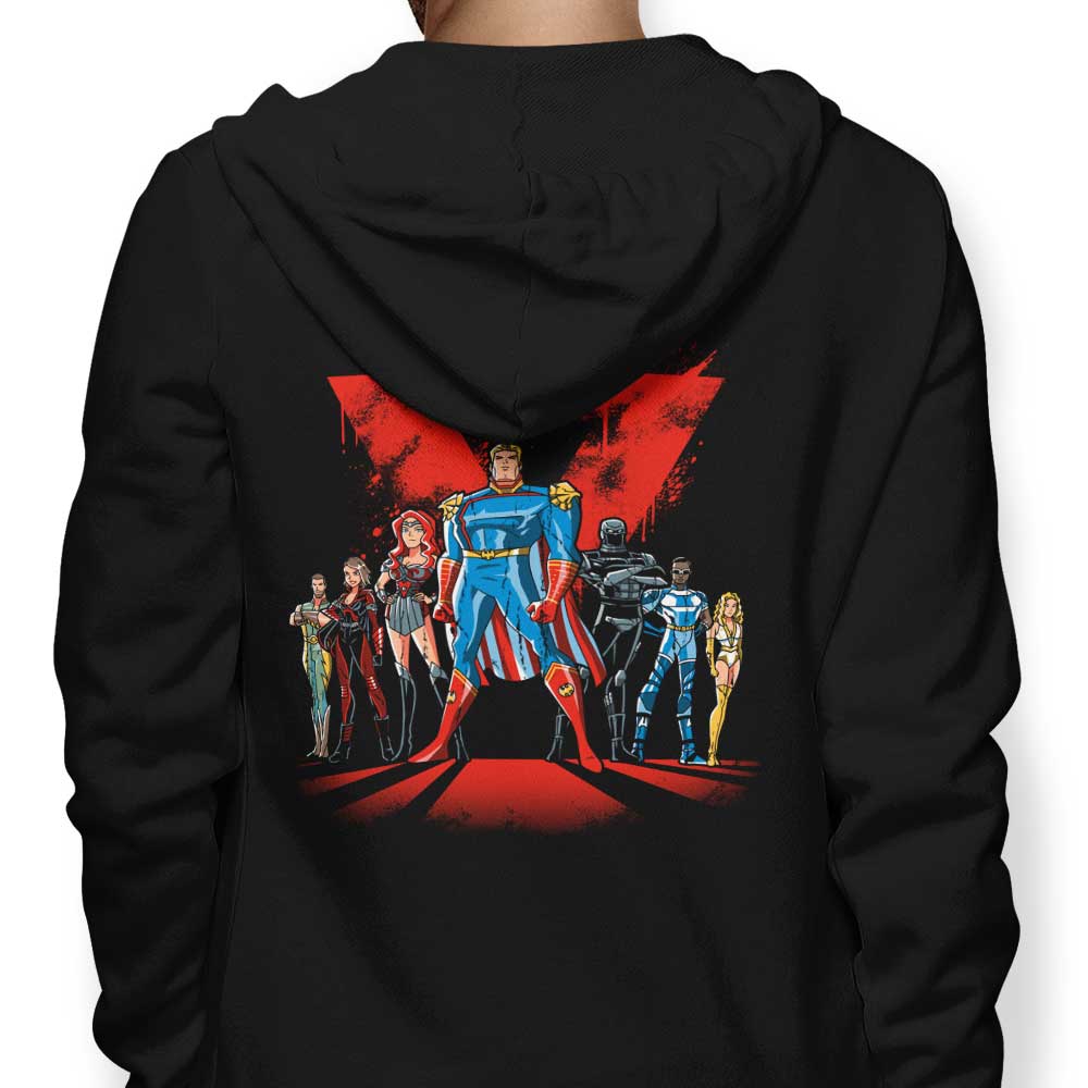 Supes League Issue 2 - Adult & Kids T-Shirts, Sweatshirts & Hoodies apparel design preview 1