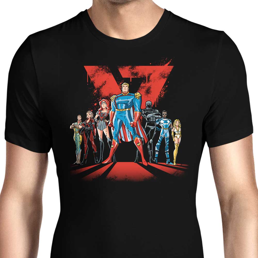 Supes League Issue 2 Men's Apparel - Adult & Kids T-Shirts, Sweatshirts & Hoodies apparel design preview 1