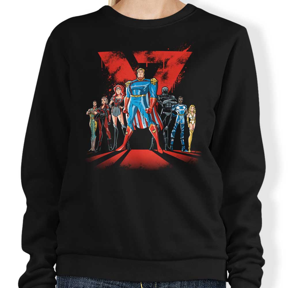 Supes League Issue 2 - Adult & Kids T-Shirts, Sweatshirts & Hoodies apparel design preview 1