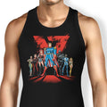 Supes League Issue 2 Tank Top - Adult & Kids T-Shirts, Sweatshirts & Hoodies apparel design preview 1