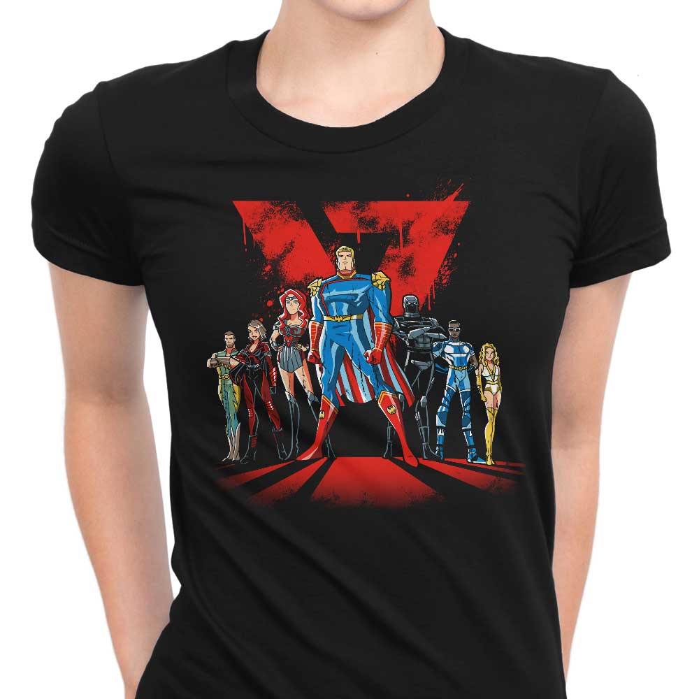 Supes League Issue 2 Women's Apparel - Adult & Kids T-Shirts, Sweatshirts & Hoodies apparel design preview 1