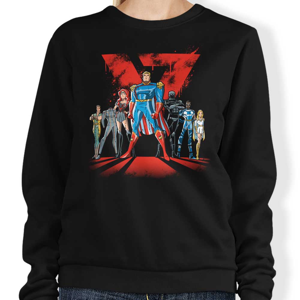Supes League - Adult & Kids T-Shirts, Sweatshirts & Hoodies apparel design preview 1