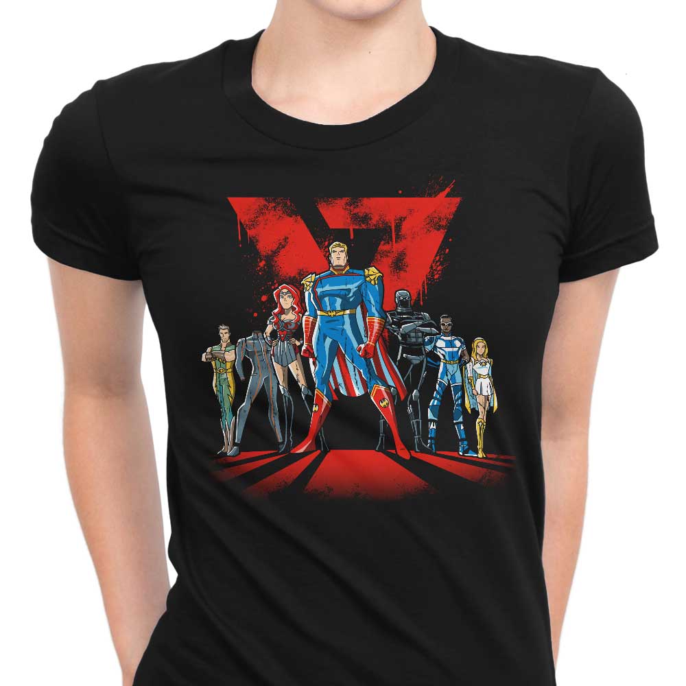 Supes League Women's Apparel - Adult & Kids T-Shirts, Sweatshirts & Hoodies apparel design preview 1