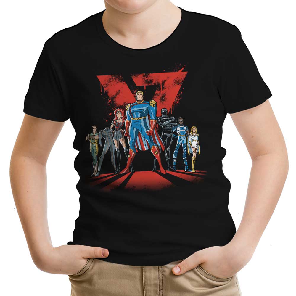 Supes League Youth Apparel - Adult & Kids T-Shirts, Sweatshirts & Hoodies apparel design preview 1