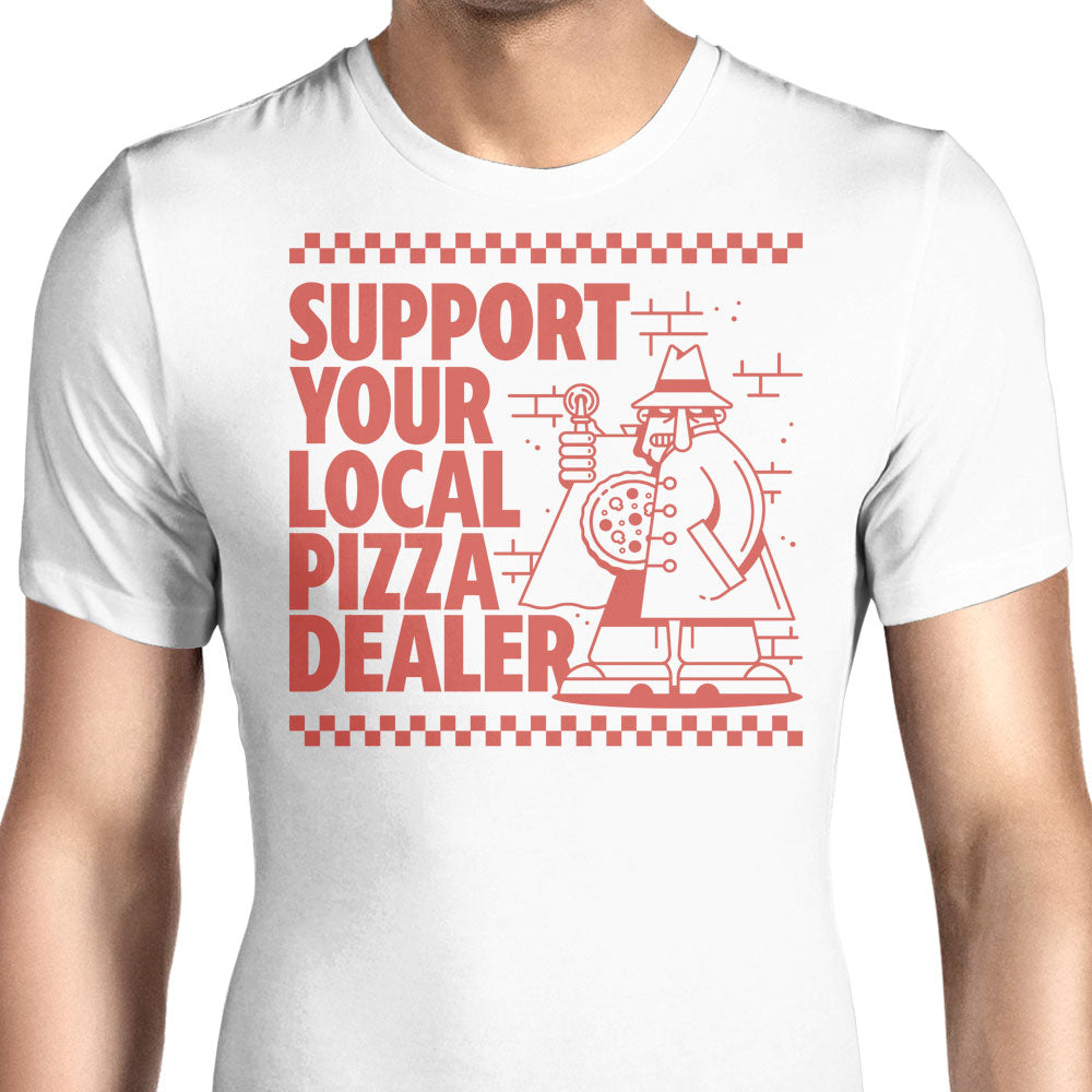 Support Local Pizza Men's Apparel - Adult & Kids T-Shirts, Sweatshirts & Hoodies apparel design preview 1