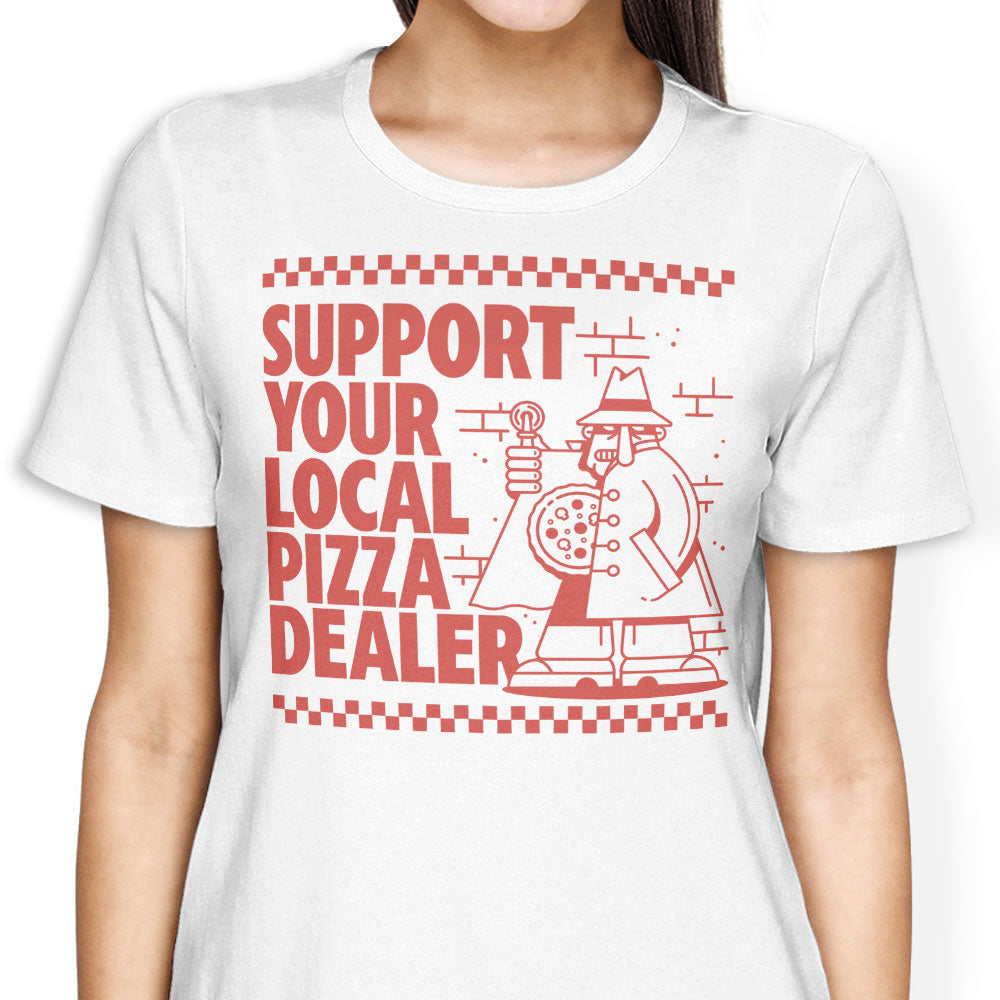 Support Local Pizza Women's Apparel - Adult & Kids T-Shirts, Sweatshirts & Hoodies apparel design preview 1