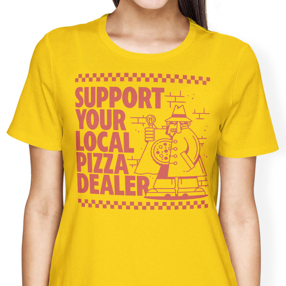 Support Local Pizza Women's Apparel - Adult & Kids T-Shirts, Sweatshirts & Hoodies apparel design preview 2