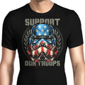 Support Our Troops Men's Apparel - Adult & Kids T-Shirts, Sweatshirts & Hoodies apparel design preview 1