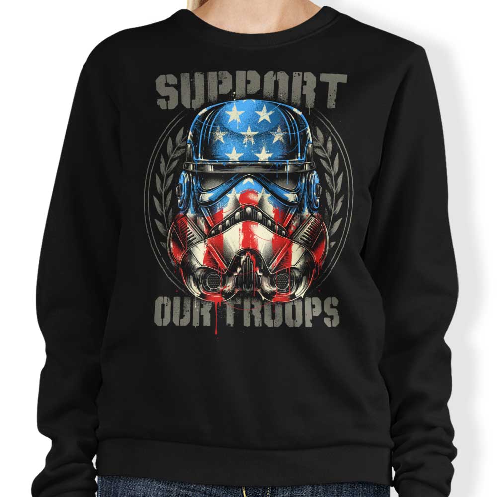 Support Our Troops - Adult & Kids T-Shirts, Sweatshirts & Hoodies apparel design preview 1