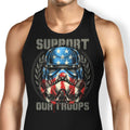 Support Our Troops Tank Top - Adult & Kids T-Shirts, Sweatshirts & Hoodies apparel design preview 1