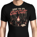 Support Your Cat Cult Men's Apparel - Adult & Kids T-Shirts, Sweatshirts & Hoodies apparel design preview 1