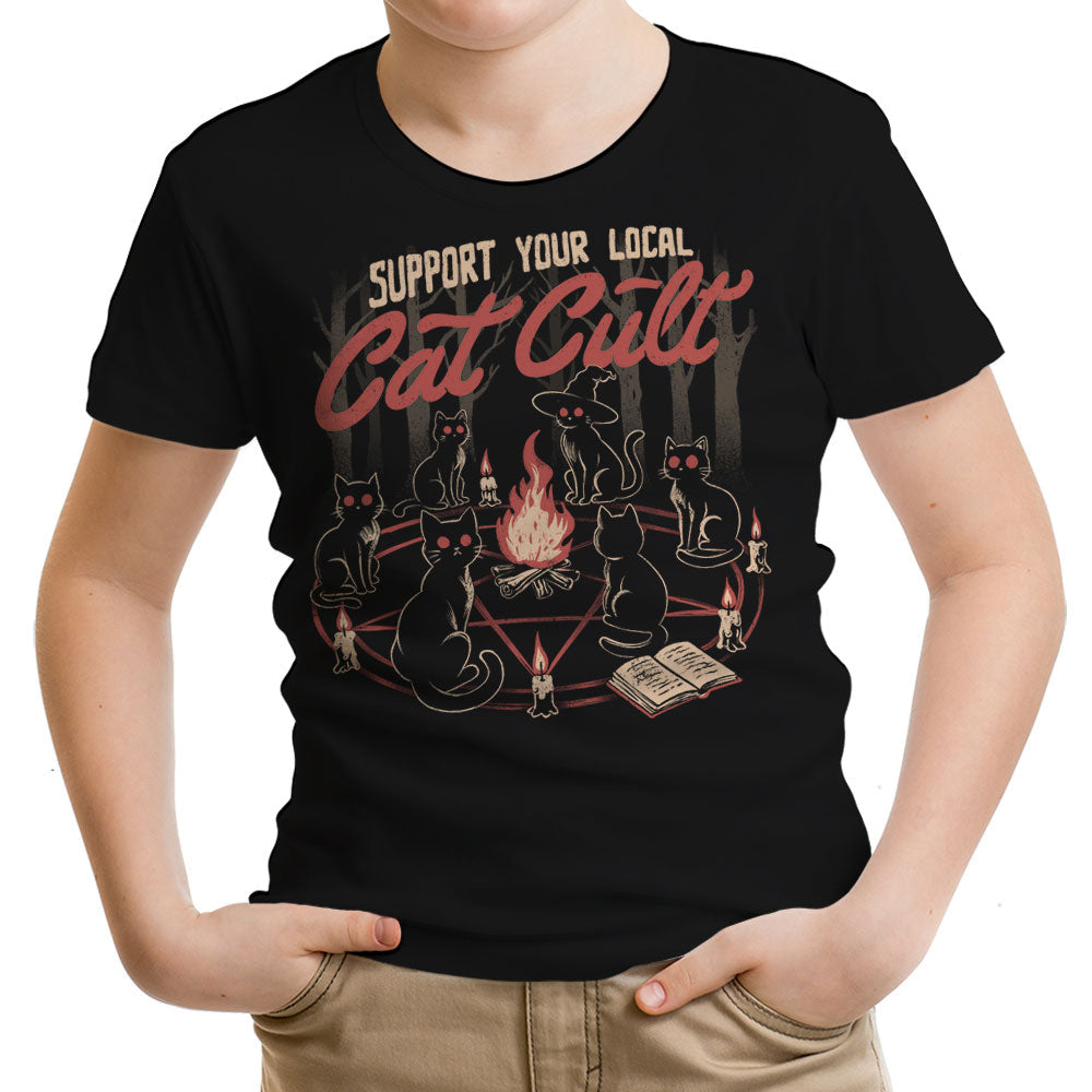 Support Your Cat Cult Youth Apparel - Adult & Kids T-Shirts, Sweatshirts & Hoodies apparel design preview 1