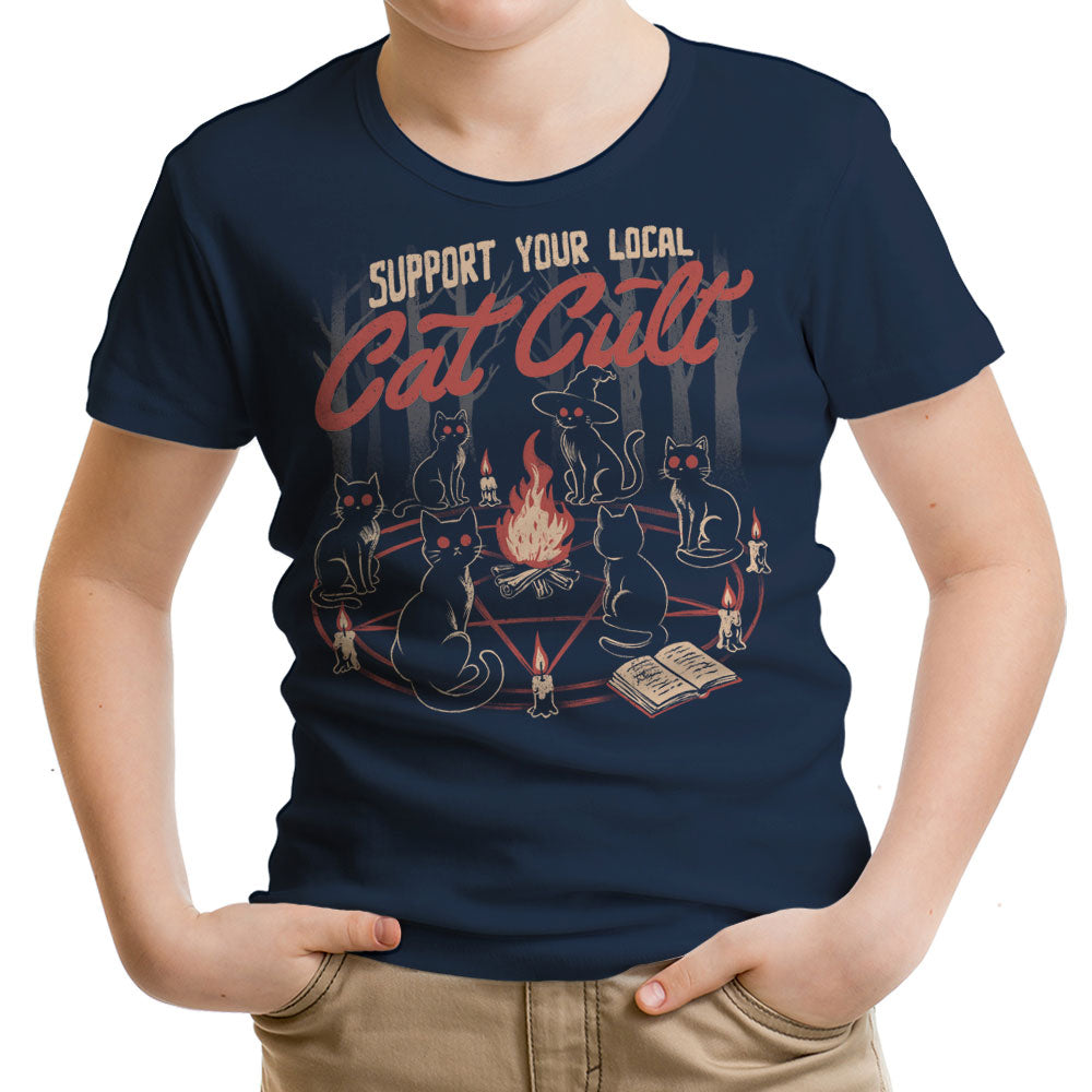 Support Your Cat Cult Youth Apparel - Adult & Kids T-Shirts, Sweatshirts & Hoodies apparel design preview 2