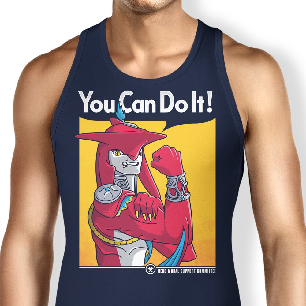 Supportive Shark Man Tank Top - Adult & Kids T-Shirts, Sweatshirts & Hoodies apparel design preview 1