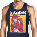 Supportive Shark Man Tank Top - Adult & Kids T-Shirts, Sweatshirts & Hoodies apparel design preview 1