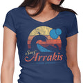 Surf Arrakis Women's V-Neck - Adult & Kids T-Shirts, Sweatshirts & Hoodies apparel design preview 1