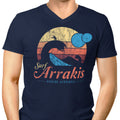 Surf Arrakis Men's V-Neck - Adult & Kids T-Shirts, Sweatshirts & Hoodies apparel design preview 1