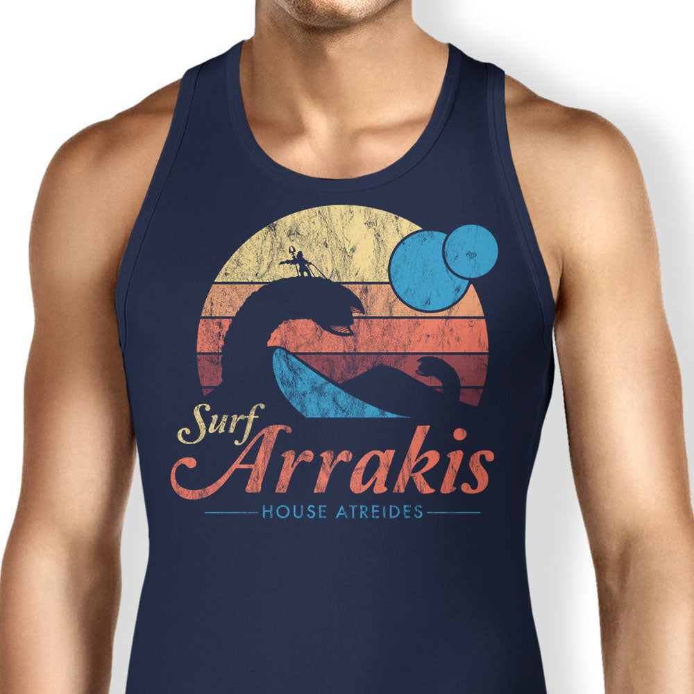 Surf Arrakis Tank Top - Adult & Kids T-Shirts, Sweatshirts & Hoodies apparel design preview 1