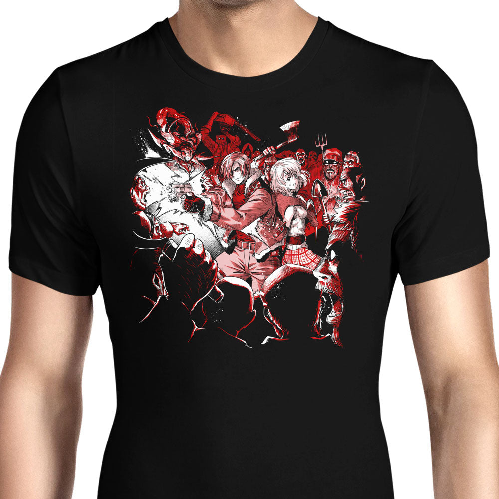 Surrounded by Evil Men's Apparel - Adult & Kids T-Shirts, Sweatshirts & Hoodies apparel design preview 1