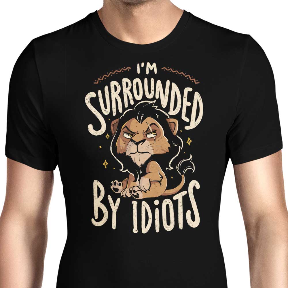 Surrounded by Idiots Men's Apparel - Adult & Kids T-Shirts, Sweatshirts & Hoodies apparel design preview 1