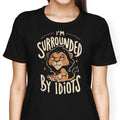 Surrounded by Idiots Women's Apparel - Adult & Kids T-Shirts, Sweatshirts & Hoodies apparel design preview 1