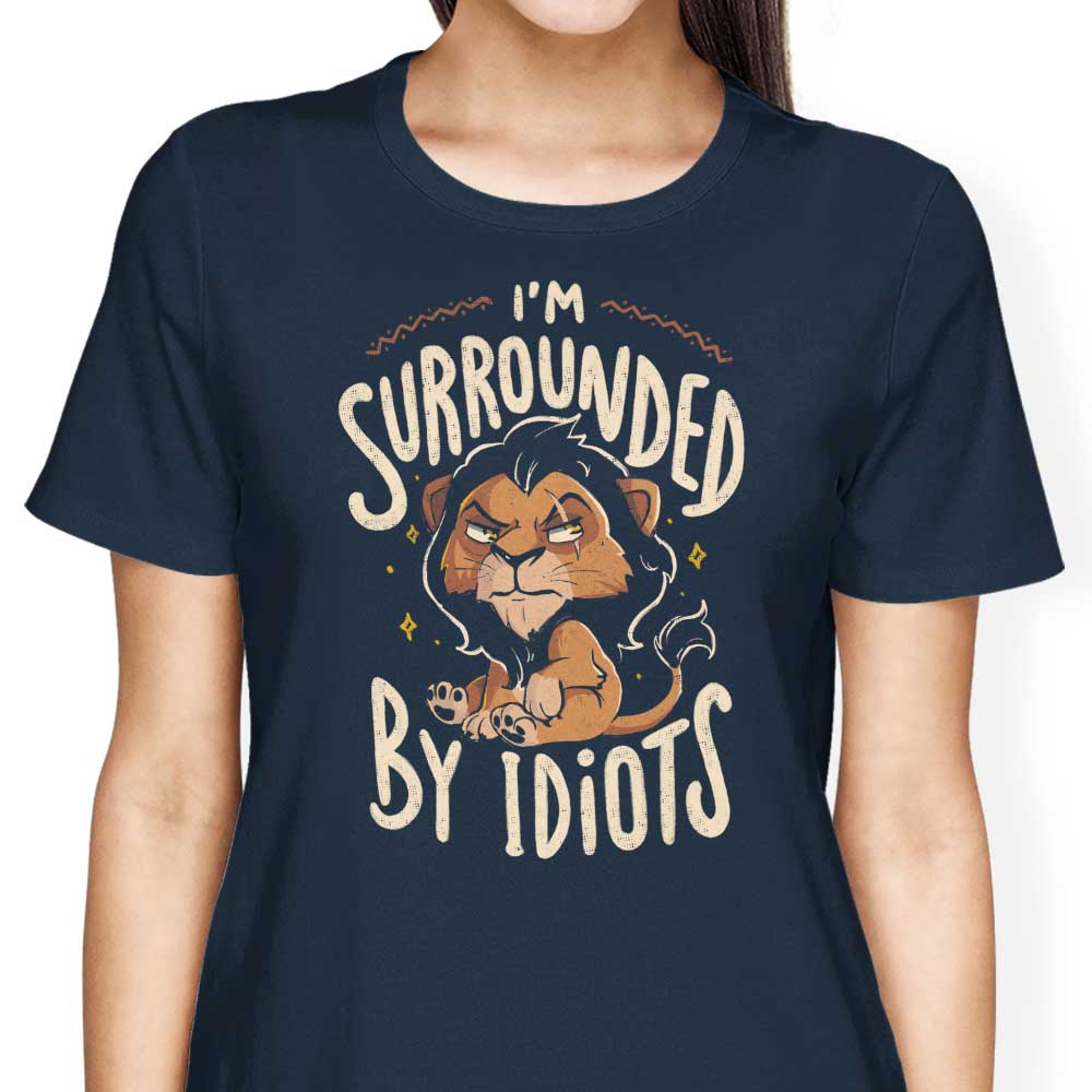 Surrounded by Idiots Women's Apparel - Adult & Kids T-Shirts, Sweatshirts & Hoodies apparel design preview 2