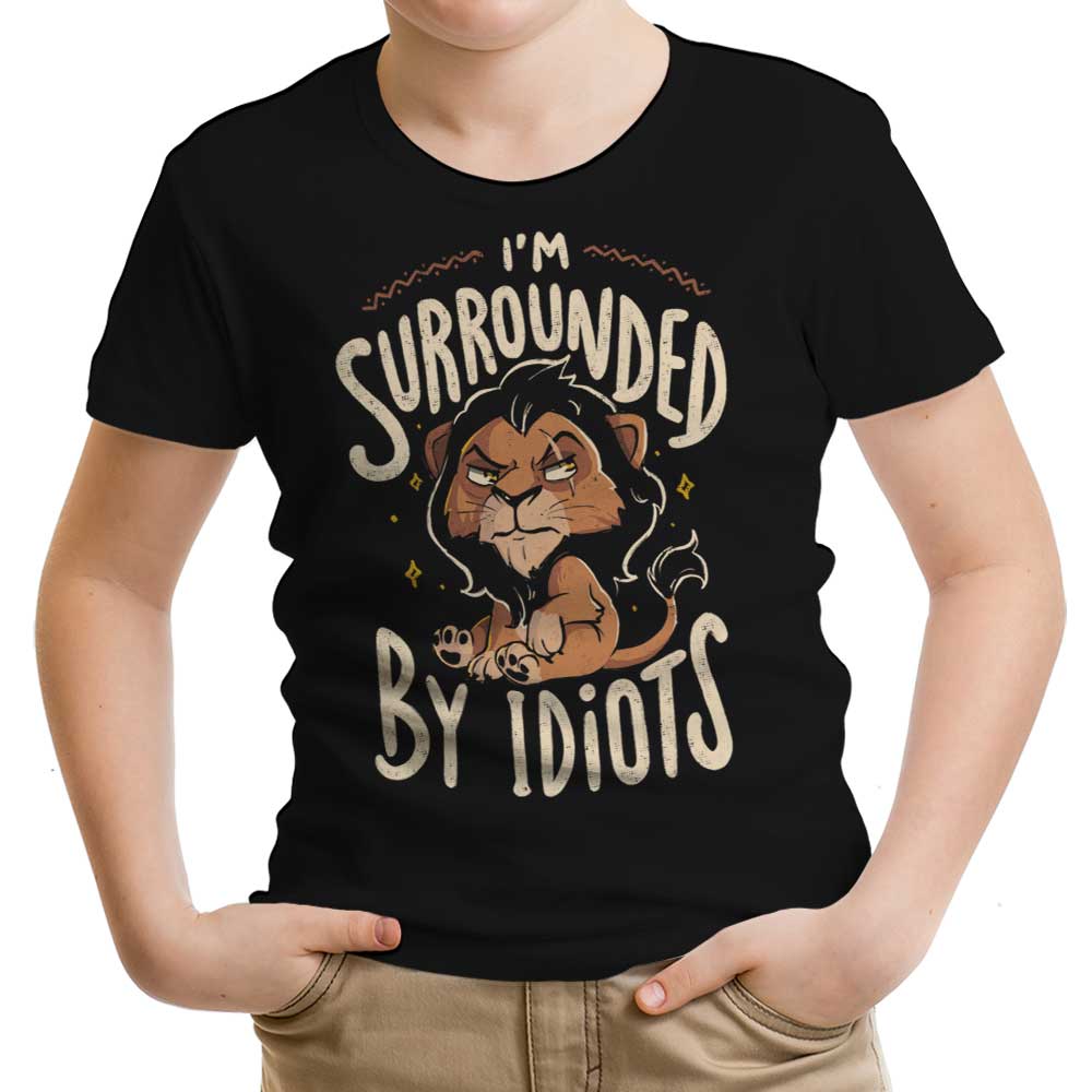 Surrounded by Idiots Youth Apparel - Adult & Kids T-Shirts, Sweatshirts & Hoodies apparel design preview 1