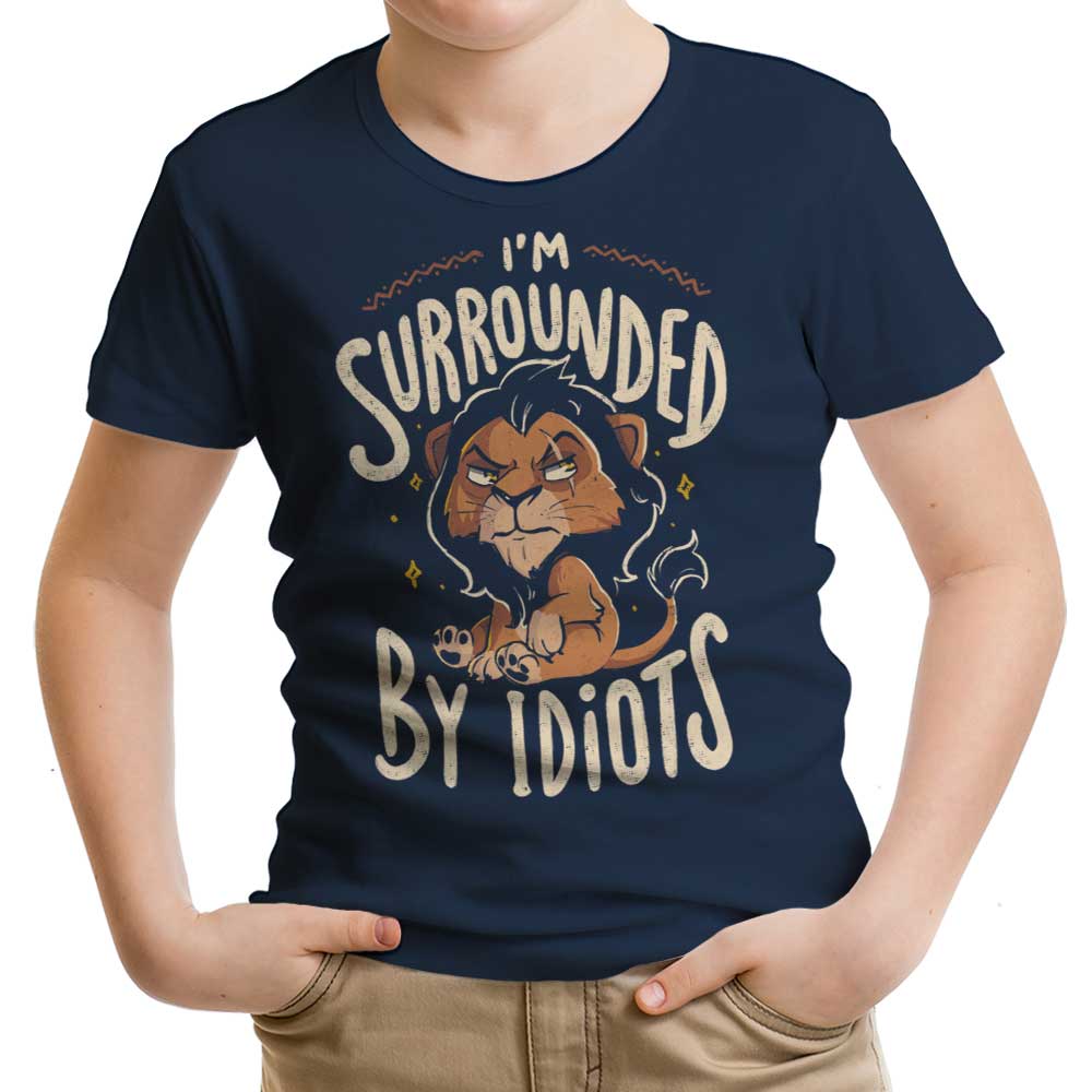Surrounded by Idiots Youth Apparel - Adult & Kids T-Shirts, Sweatshirts & Hoodies apparel design preview 2