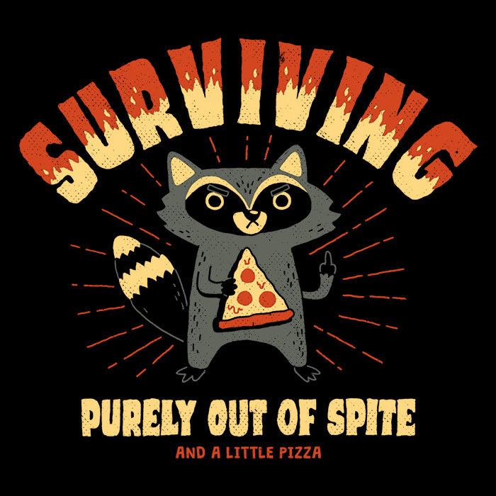 Surviving Out of Spite Men's Apparel - Adult & Kids T-Shirts, Sweatshirts & Hoodies apparel design preview 2