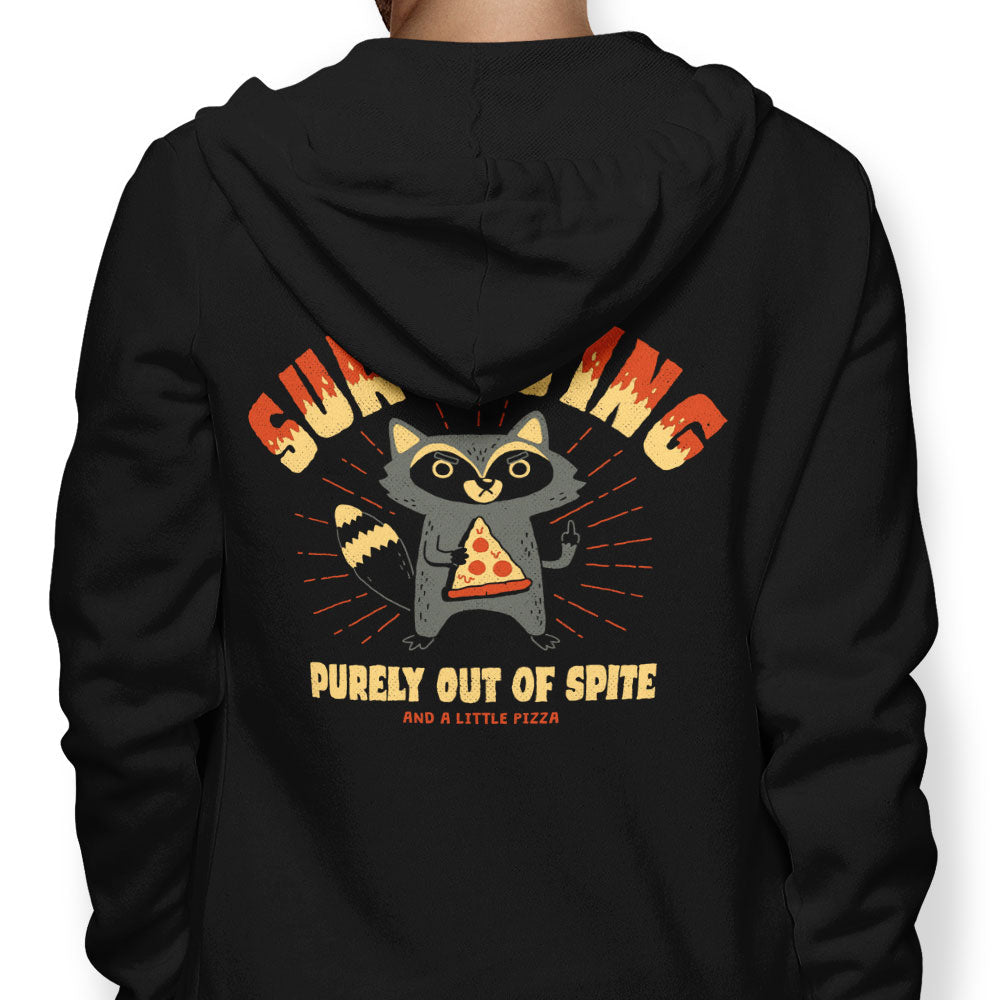 Surviving Out of Spite - Adult & Kids T-Shirts, Sweatshirts & Hoodies apparel design preview 1