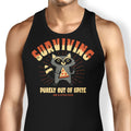Surviving Out of Spite Tank Top - Adult & Kids T-Shirts, Sweatshirts & Hoodies apparel design preview 1