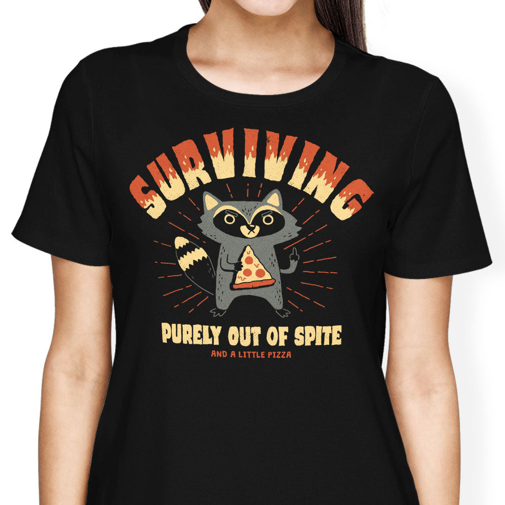 Surviving Out of Spite Women's Apparel - Adult & Kids T-Shirts, Sweatshirts & Hoodies apparel design preview 1